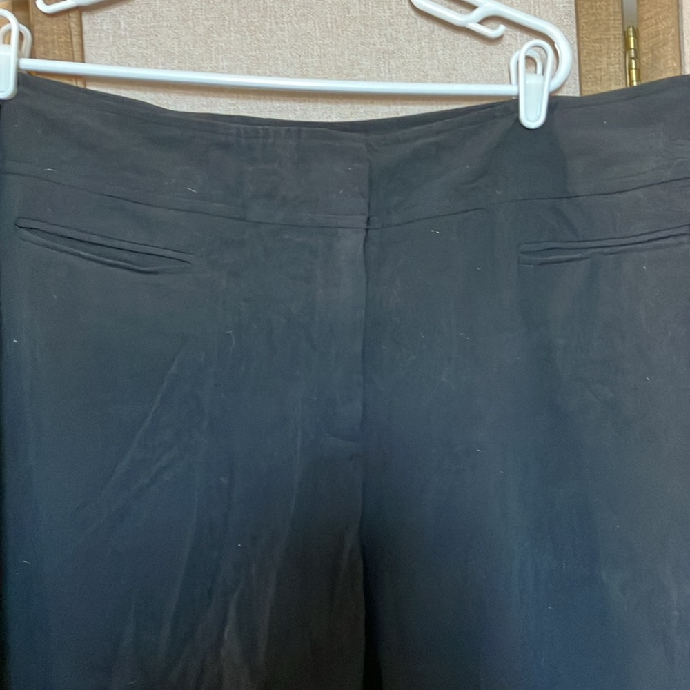 FINAL MARKDOWN Dressbarn Women's Classic Black Dress slacks 24w - Picture 4 of 10